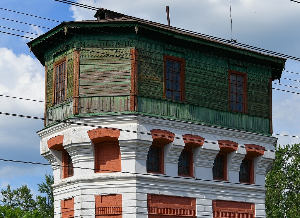 Водонапорная башня Водонапорная башня в Волосово